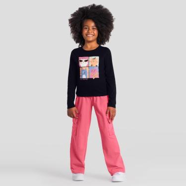Imagem de Blusa infantil menina em malha Brandili-Feminino