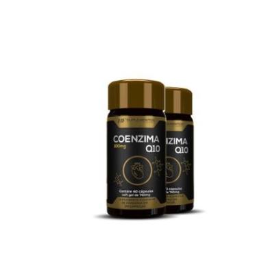 Imagem de 2X COENZIMA Q10 100MG 60CAPS HF SUPLEMENTOS-Unissex