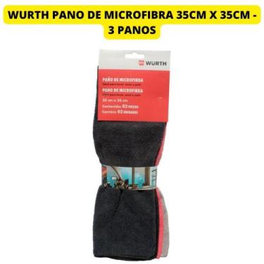 Imagem de Wurth Pano De Microfibra Ideal Para Lavar Secar E Polir -Nfe