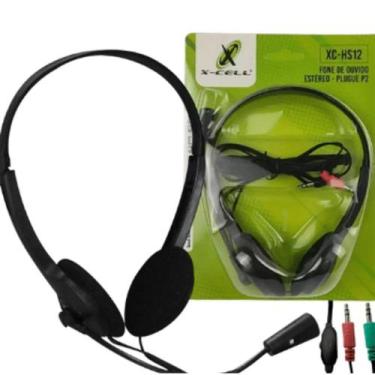 Imagem de Fone de Ouvido Headphone Estéreo C/ Microfone X-Cell
