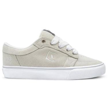 Imagem de Tênis Qix 93 Ninety Three Unissex  Alvejado Branco Tamanho:35Cor:Branc