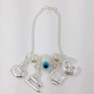 Imagem de Pulseira Estilo Pandora Folheada a Prata REF 500003 - Shekináh Joias ,