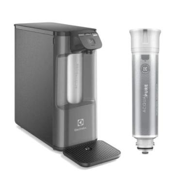 Imagem de Conjunto Purificador de Água com Refil Electrolux Pure 800ml, Cinza, B