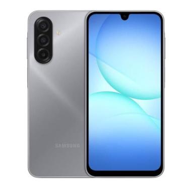 Imagem de Smartphone Galaxy A17 4G, Cinza, 128GB, Tela 6.7", Câmeras 50MP+5MP+2M