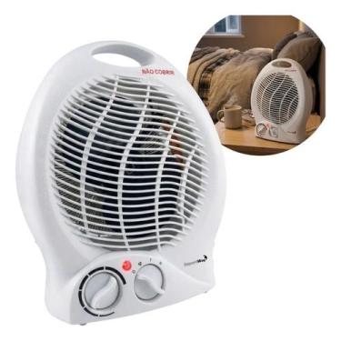 Imagem de Aquecedor eletrico ventilador portatil 1500w potente voltagem:110v iwe