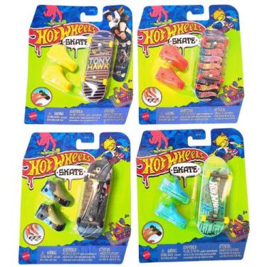 Imagem de Skate De Dedo Hot Wheels Fingerboard Profissional original