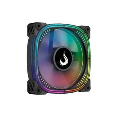 Imagem de Ventoinha Rise Mode Aura Pro, 120mm, ARGB, Preto - RM-AU-ARGB-B
