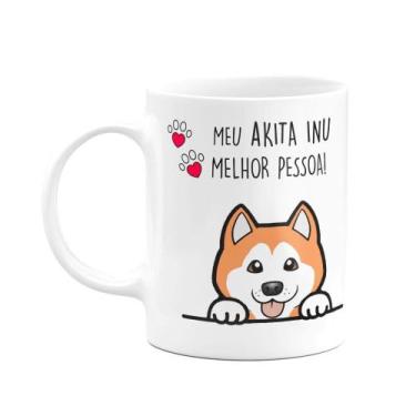Imagem de Caneca Dog - Meu Akita inu, melhor pessoa! - JPS INFO