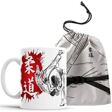 Imagem de Caneca artes marciais judô kimono com Saquinho