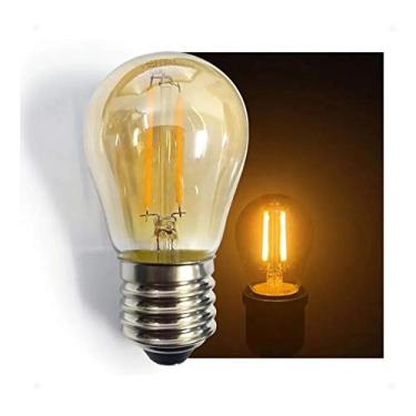 Imagem de LÂMPADA LED BOLINHA FILAMENTO RETRÔ VINTAGE E27 1,8W BIVOLT