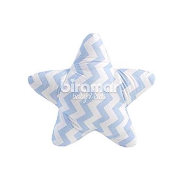 Imagem de Biramar Baby Almofada Estrela Soho Chevron Azul Azul