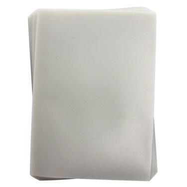 Imagem de Capa para encadernação A4 Transparente PP Couro 0,30mm 100un