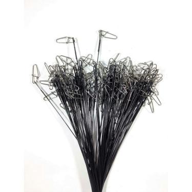 Imagem de Chicote Leader Castor Encastoado Empate N. 12 Black 100un