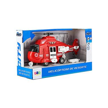 Imagem de Preto Helicóptero Resgate Mega City - BBR TOYS R3040