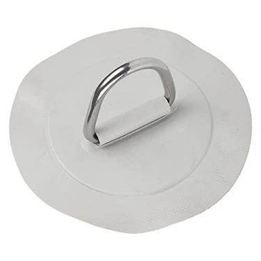 Imagem de Anel D Pad/Patch Aço Inoxidável Inflável Barco D Anéis Patch 15 cm para PVC Inflável Barco Bote Bote Caiaque Canoa Surfe Sem Cola Incluída