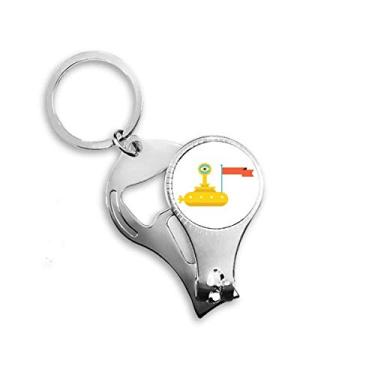 Imagem de Nave Espacial Universo e Alienígena Anel Alicate Chaveiro Abridor de Garrafas Cortador