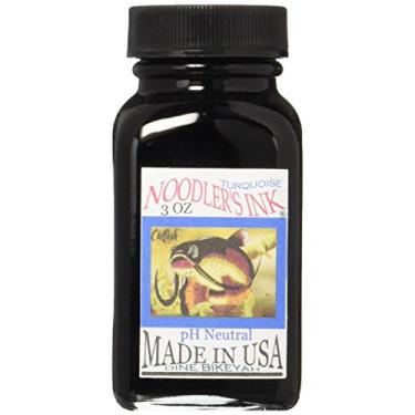 Imagem de Noodler's Caneta tinteiro de tinta em garrafa, 85 g - turquesa