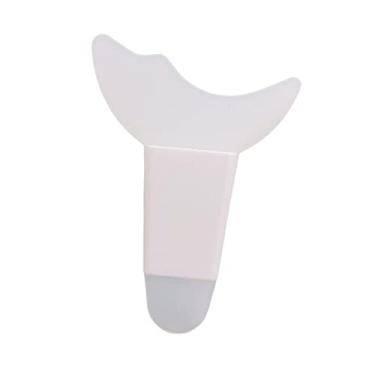 Imagem de menolana Estênceis de Delineador de Silicone Modelo de Silicone, Protetor Auxiliar Reutilizável, Auxiliar de para Assistente, Ferramenta de Auxílio para, 6,9cm x 5cm Transparente