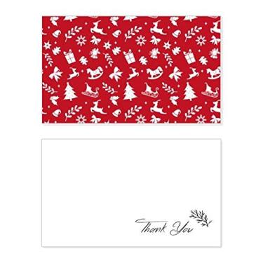 Imagem de Chapéu de trenó para presente de alce de floco de neve de Natal, cartão de agradecimento, aniversário de casamento, agradecimento