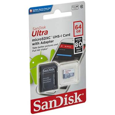 Imagem de Cartão de Memoria Micro Sd. Ultra, Sandisk, 4482, Preta