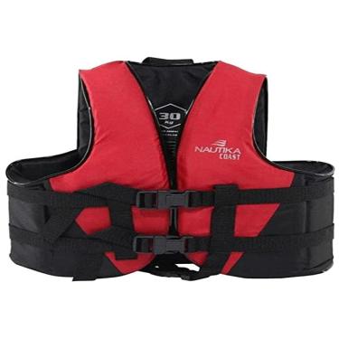 Imagem de Colete Coast 90Kg, Vermelho, NAUTIKA