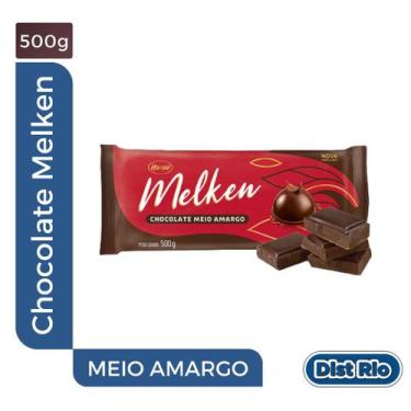 Imagem de Chocolate Melken Meio Amargo 500G Harald