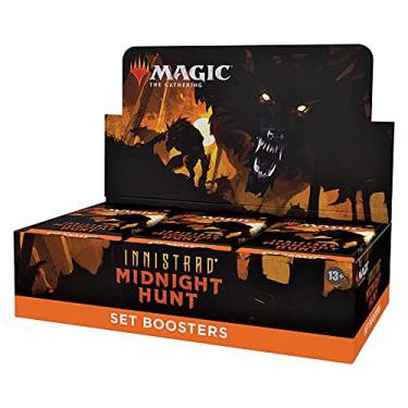 Imagem de Magic The Gathering, Caçada à Meia-noite - Caixa de Boosters da Coleção de Innistrad: Caçada à Meia-noite, 30 boosters, Inglês, Multicolor