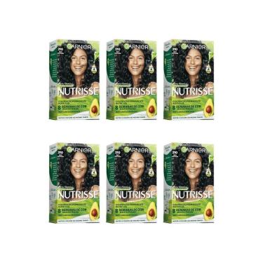 Imagem de Coloraçao Nutrisse 210 Preto Azulado-Kit C/6Un