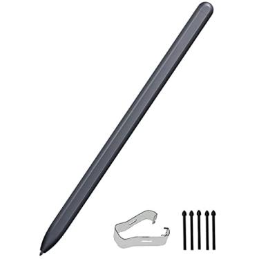 Imagem de Caneta Galaxy Book Pro 360 S + Book 2 pontas de substituição para Samsung Galaxy Book Pro 360 Pen, Book2 Pro 360 Stylus Pen (sem Bluetooth) para laptop 2 em 1, 33.8 cm/39.6 cm (preta)