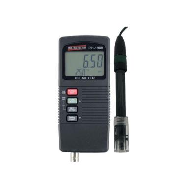 Imagem de Kit Medidor Ph Digital Escala 0 A 14Ph Datalogger Rs-232 Ph-1900 Eletrodo Tipo Combinad...