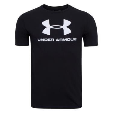 Imagem de Camiseta Under Armour Treino Sportstyle Logo Masculino - Preto