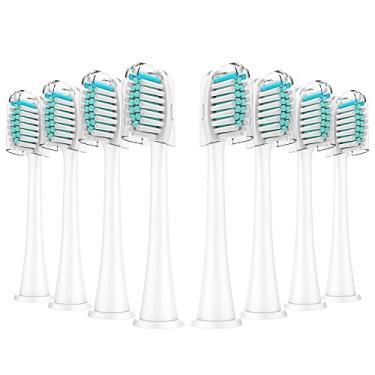 Imagem de Cabeças de substituição compatíveis com a escova de dentes elétrica Philips Sonicare, cabeça de escova de dentes elétrica compatível com DiamondClean, ProtectiveClean, EasyClean, FlexCare,