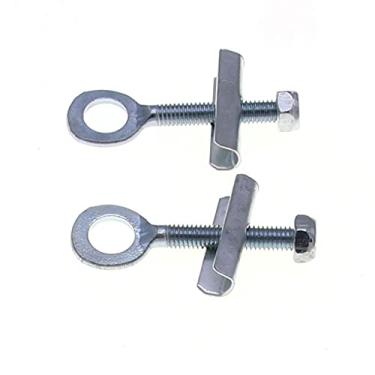 Imagem de SEMOLTO 2 peças mini Pocket Race Dirtbike corrente eixo ajustador de roda tensor 49CC Minimoto