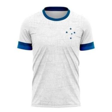Imagem de Camiseta Cruzeiro Braziline Scatter Masculina Adulto-Masculino