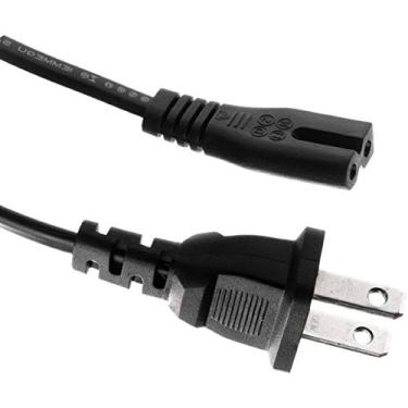 Imagem de NiceTQ Replacement US 2Prong AC Power Cord Cable For Memorex MP3142 MP3221 MP3851 3848 8805 Portable CD Boombox Player