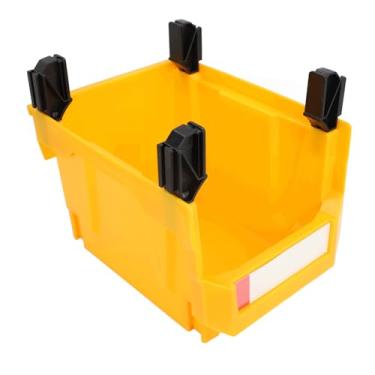 Imagem de Caixa Organizadora de Garagem, Caixa de Armazenamento Montada na Parede 2 Em 1, Material Plástico Resistente, Fácil de Instalar, Leve e Portátil, Amplas Aplicações Com