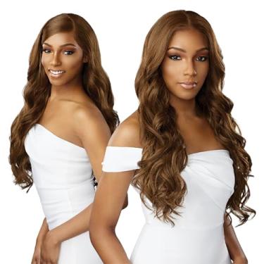 Imagem de Sensationnel Bare lace 13x6 wigs - unit 10 glueless synthetic with 180 degree preplucked hairline Non lifting 2040 larger grid thinner lace - BareLace unit 10 (BEIGEBLONDE)