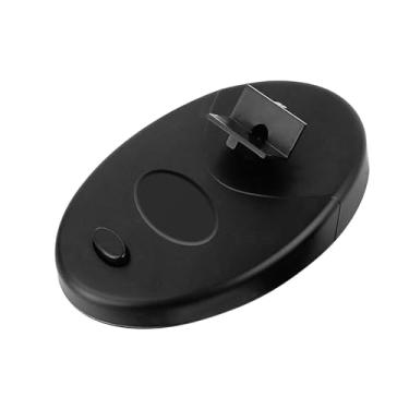 Imagem de menolana Agitador de esmalte para unhas, durável, elétrico, gel e esmalte, pintura de tinta, poderoso, fácil de usar, abanador de unhas, preto