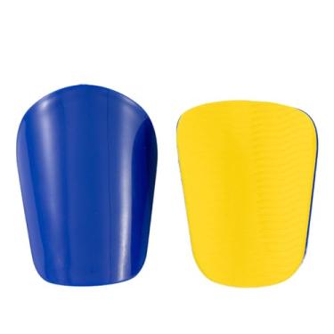 Imagem de Tachiuwa Par de caneleiras de futebol, equipamento de proteção, haste, placa protetora, mini proteção de pernas para meninas, Azul