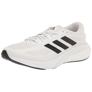 Imagem de adidas Tênis de Corrida Supernova 2 Masculino, Branco nuvem/preto (Core Black/Dash Grey), 11.5