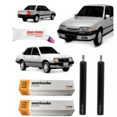 Imagem de Combo Par de Amortecedores Dianteiro Gm Monza 1983 a 1996 Original Cofap e Graxa
