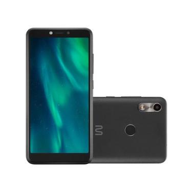 Imagem de Smartphone Multilaser F 3G 32GB - 5.5 pol. Dual Chip 1GB RAM - 5MP + 5MP Android 9.0 (Go edition) Quad Core - Preto - P9130OUT [Reembalado] P9130OUT