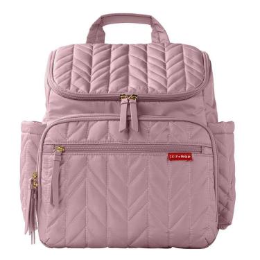 Imagem de Mochila de Maternidade Forma Skip Hop Lilás Rosado-Unissex