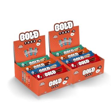 Imagem de BOLD Snacks barra de proteína - 2 caixas Tube Mista 10g de Proteína (2 caixas c/ 12 unid.)