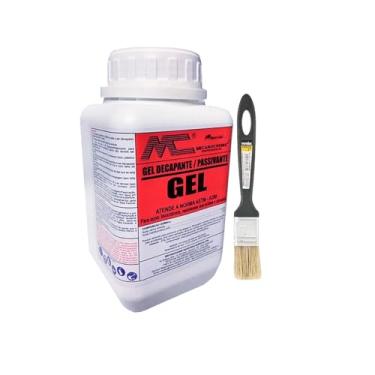 Imagem de Kit Gel Decapante E Passivante Avesta 102 Limpa Inox 1,250 Kg + Pincel 1"