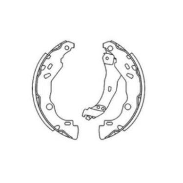 Imagem de Sapata Freio 208 1.6 Sistema Bosch Ci344Cpa Fras Le - FRASLE