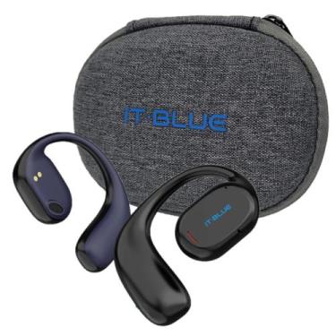 Imagem de Fone De Ouvido Sem Fio Bluetooth 5.3 Tws Condução Óssea - It-Blue