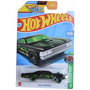 Imagem de Hot Wheels Layin' Lowrider, HW Reverse Rake 3/5 [Black/Green] 113/250