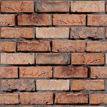 Imagem de Papel De Parede Autocolante Tijolo Tijolinho Para Sala Quarto 1 Metro 