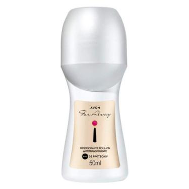 Imagem de Desodorante Anitranspirante Roll-On Far Away 50ML AVON - 48h de proteç